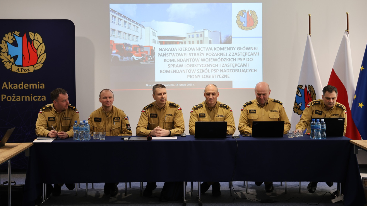 Narada kierownictwa PSP w Bazie Szkolenia Poligonowego i Innowacji Ratownictwa!