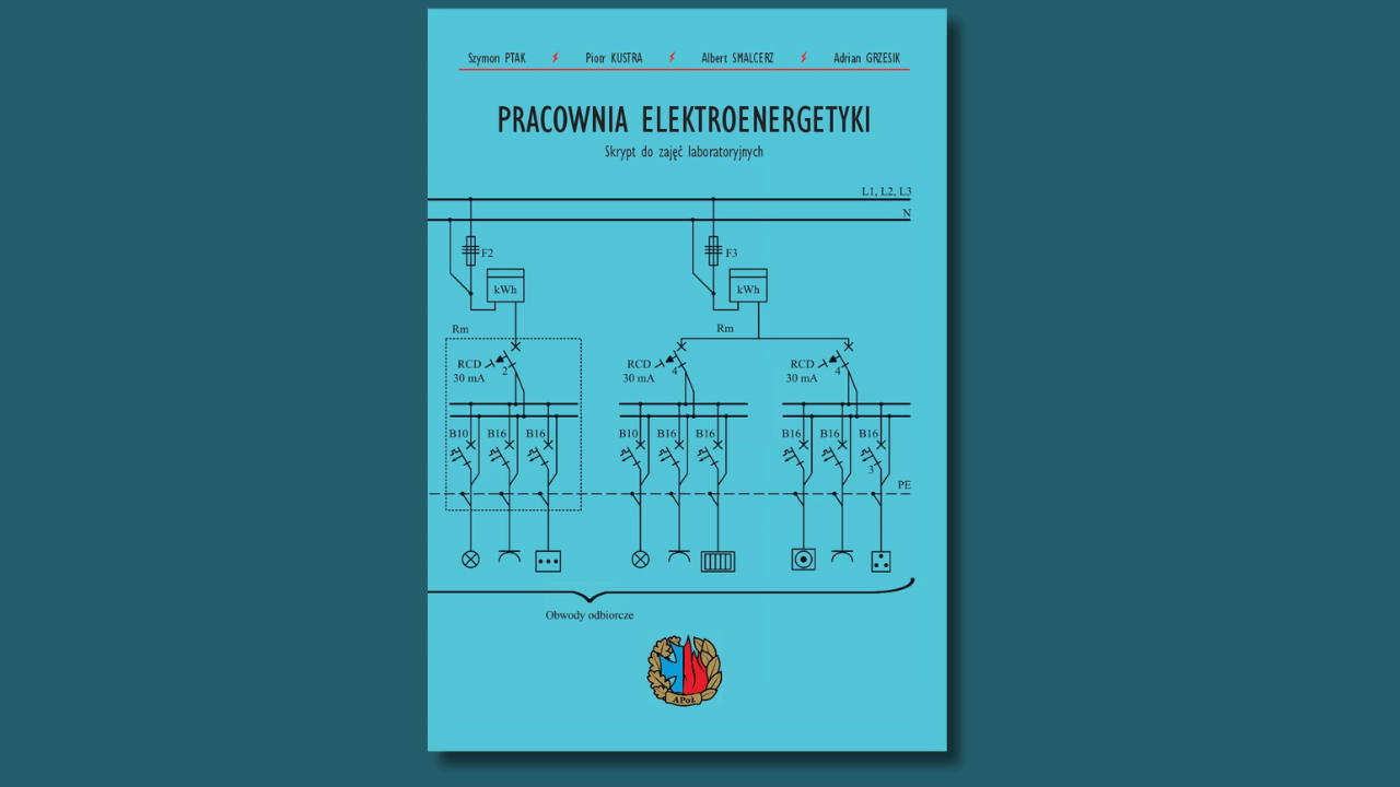 Skrypt „Pracownia elektroenergetyki. Skrypt do zajęć laboratoryjnych” dla studentów APoż