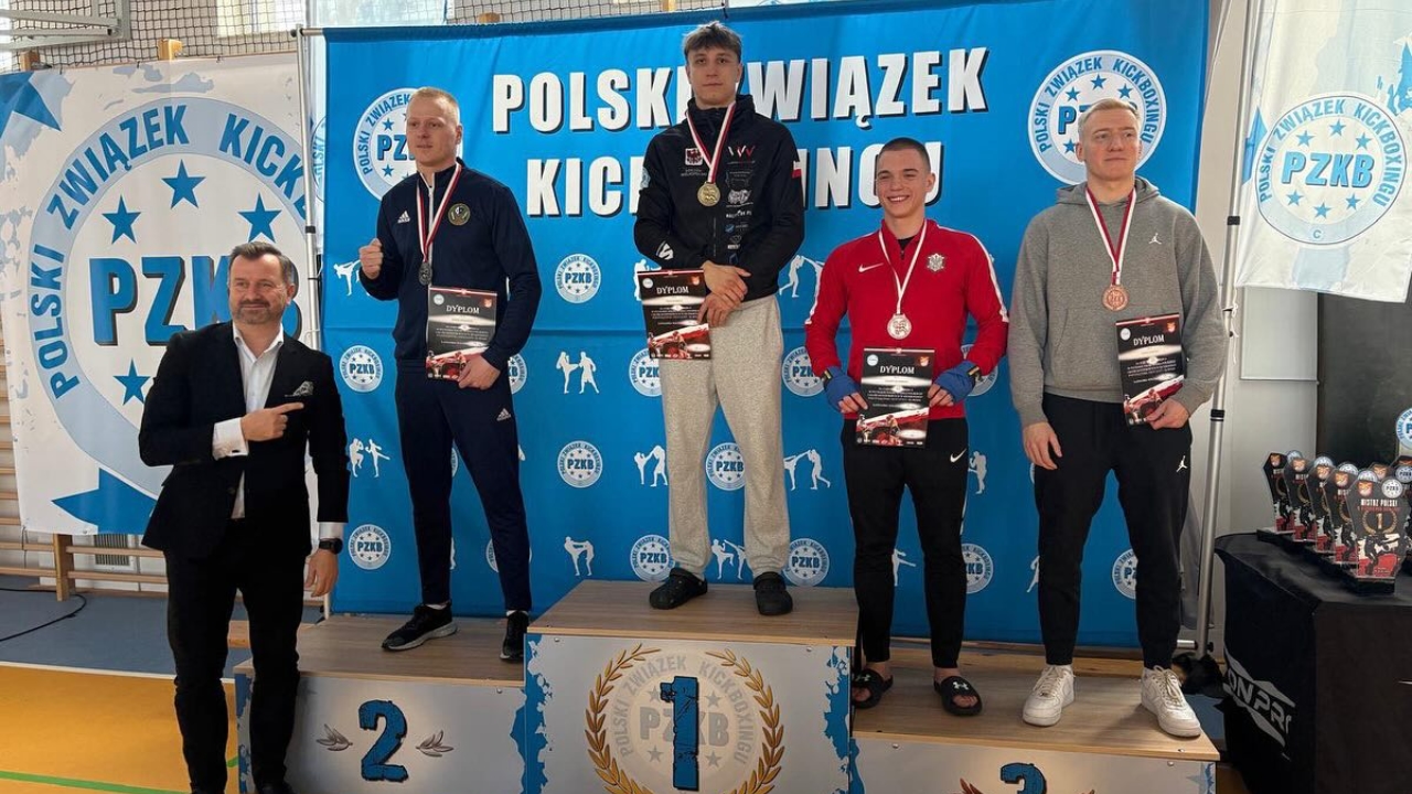 Podchorąży APoż z Pucharem Polski Wojska Polskiego i Służb Mundurowych w Kickboxingu