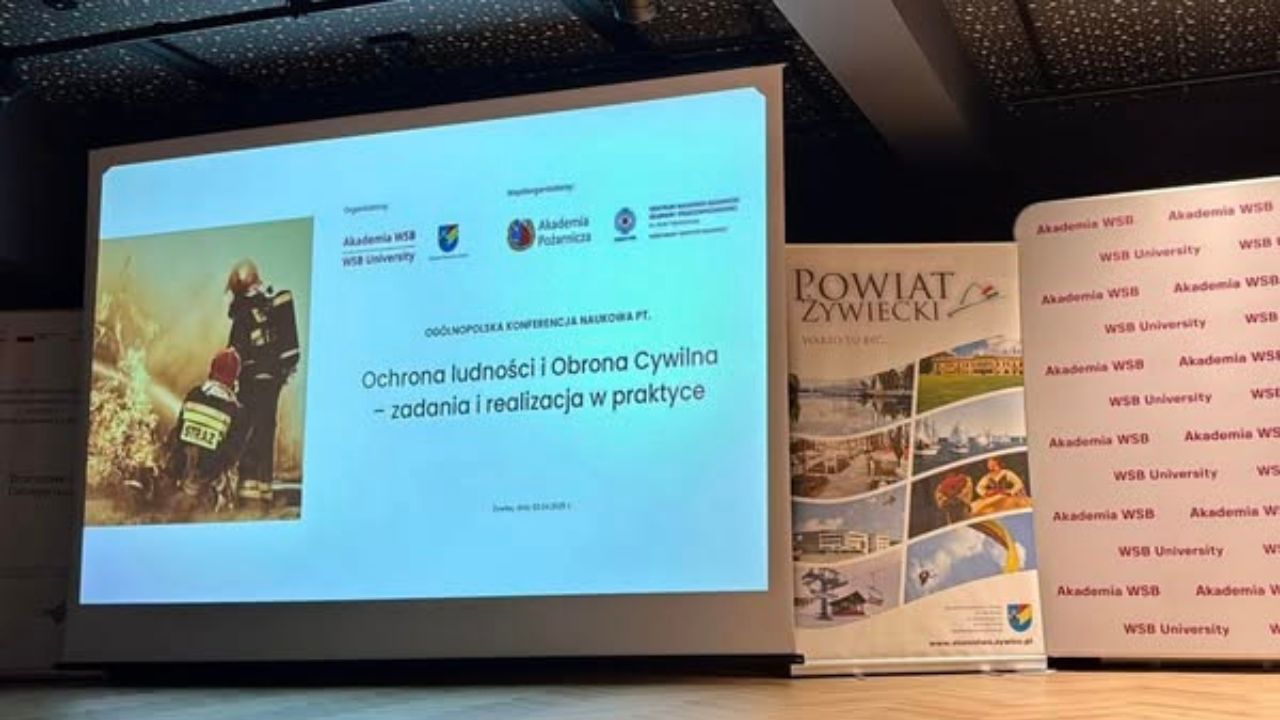 Rektor-Komendant Akademii Pożarniczej st. bryg. dr inż. Tomasz Klimczak, prof. uczelni uczestniczy w Konferencji Naukowej „Ochrona ludności i Obrona Cywilna – zadania i realizacja w praktyce”