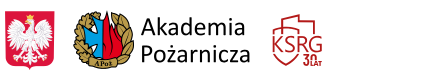 Logo Szkoły Głównej Służby Pożarniczej