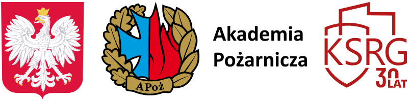 Logo Szkoły Głównej Służby Pożarniczej