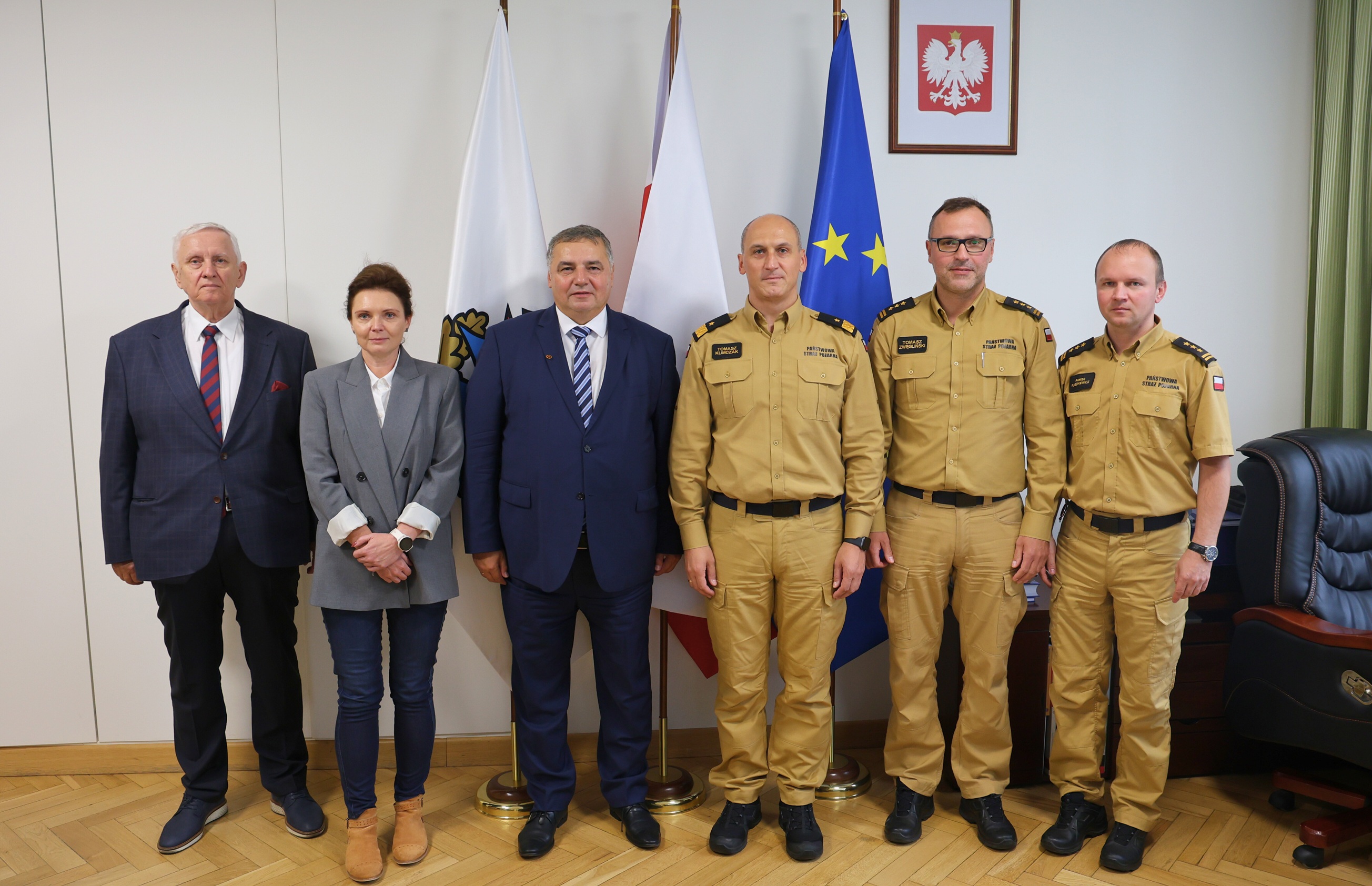 Spotkanie władz uczelni z przedstawicielami Uniwersytetu Morskiego w Gdyni
