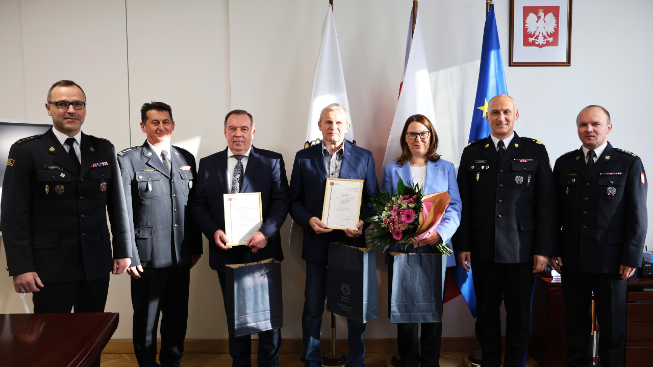 Jubileusze 30- i 40-lecia pracy zawodowej w Akademii Pożarniczej