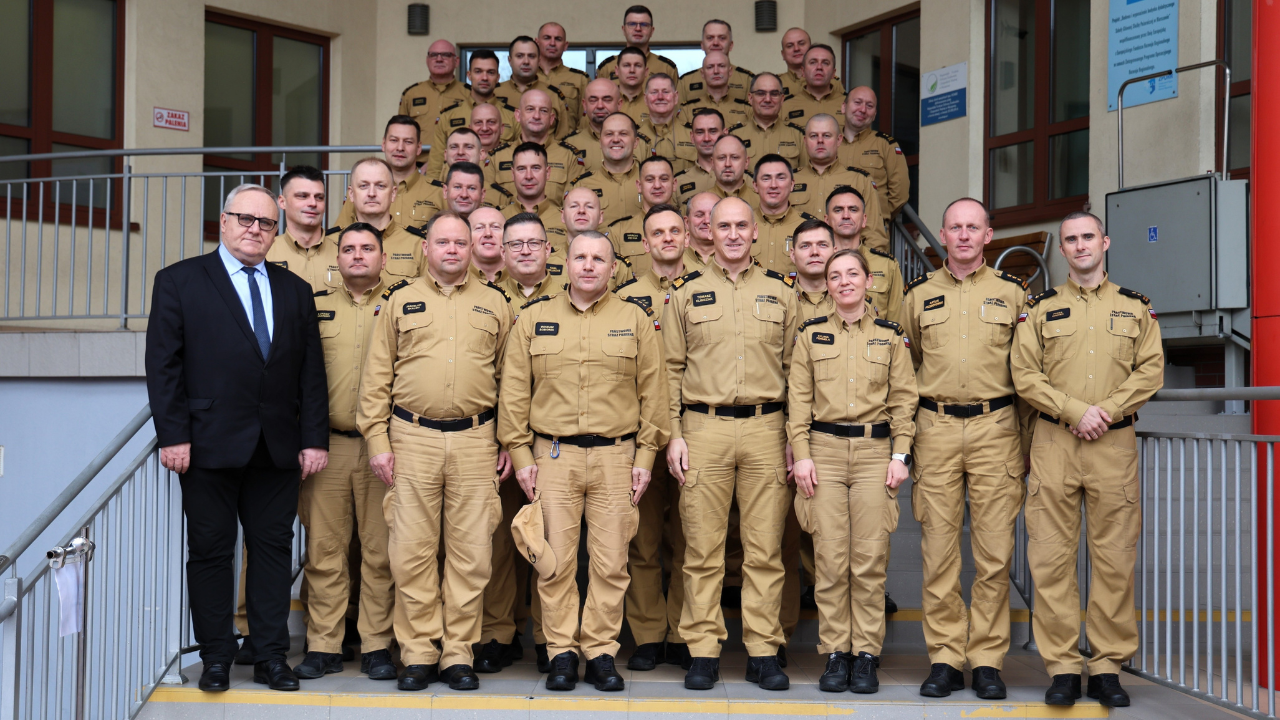 Szkolenie zasadnicze z zakresu ochrony ludności i obrony cywilnej dla komendantów powiatowych (miejskich) Państwowej Straży Pożarnej z województw warmińsko-mazurskiego i zachodniopomorskiego