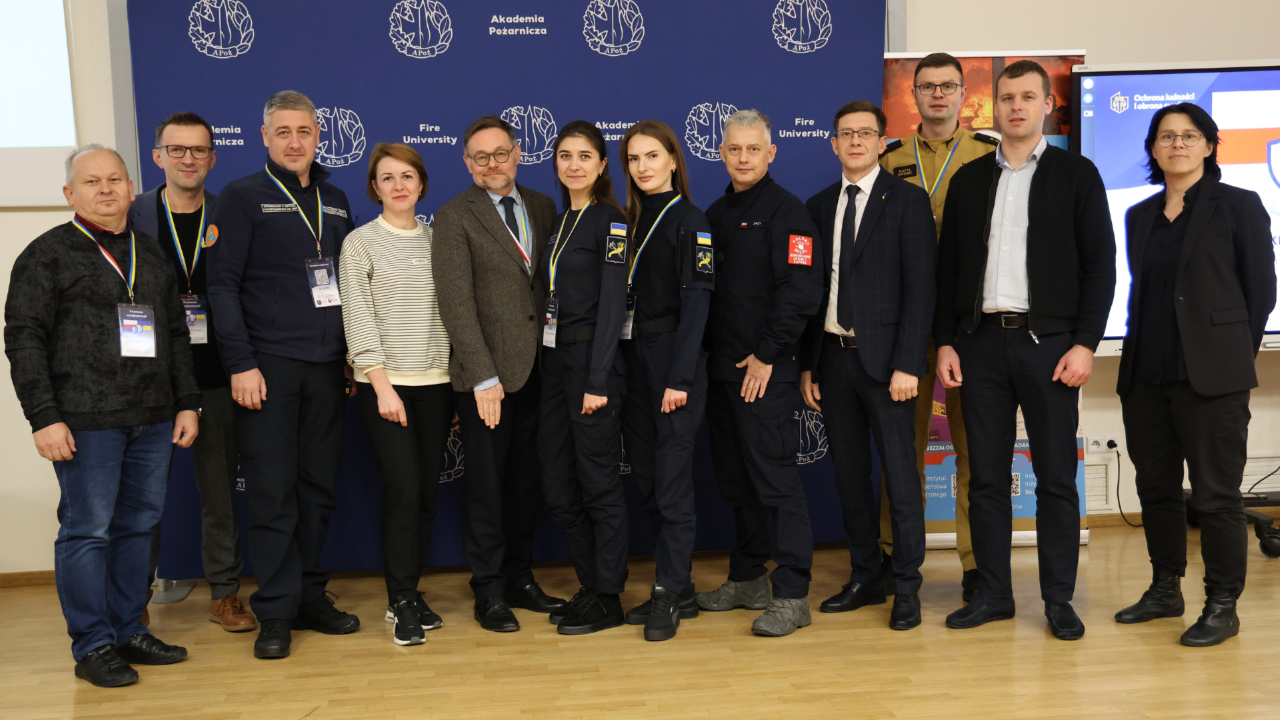 Konferencja „Ochrona ludności w warunkach wojennych – doświadczenia miast ukraińskich”