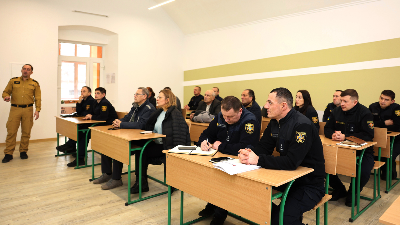 Seminarium naukowe w Lwowskim Uniwersytecie Bezpieczeństwa Życia