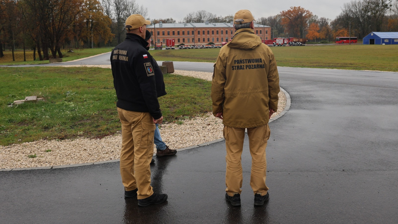 Trwa rozbudowa Bazy Szkolenia Poligonowego i Innowacji Ratownictwa APoż
