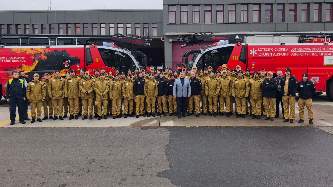 Wyjazd podchorążych kompanii szkolnej IV do Portu Lotniczego im. Fryderyka Chopina w Warszawie!