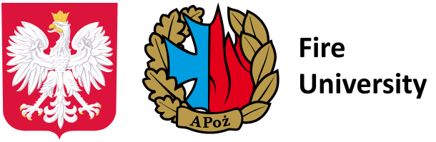 Logo Szkoły Głównej Służby Pożarniczej