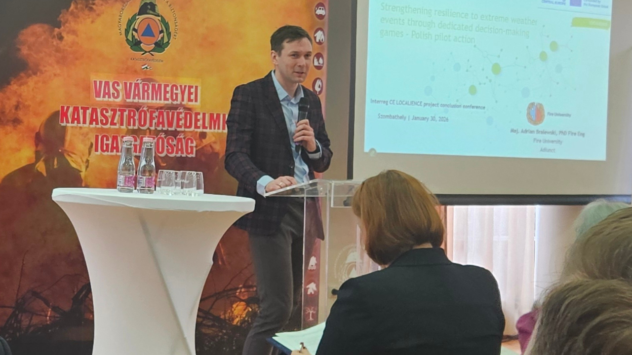 Akademia Pożarnicza na konferencji LOCALIENCE