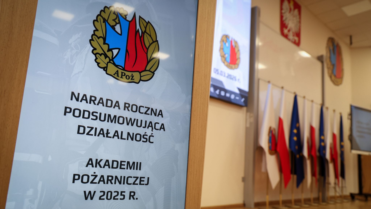 Narada roczna podsumowująca działalność Akademii Pożarniczej w 2025 roku