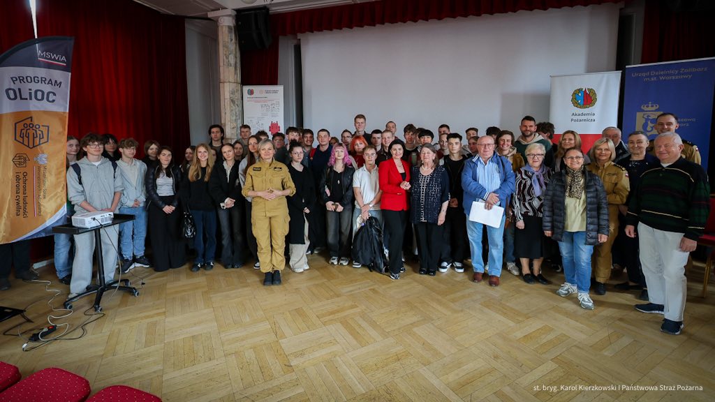 Bezpieczeństwo w życiu codziennym – spotkanie w Społecznym Domu Kultury WSM