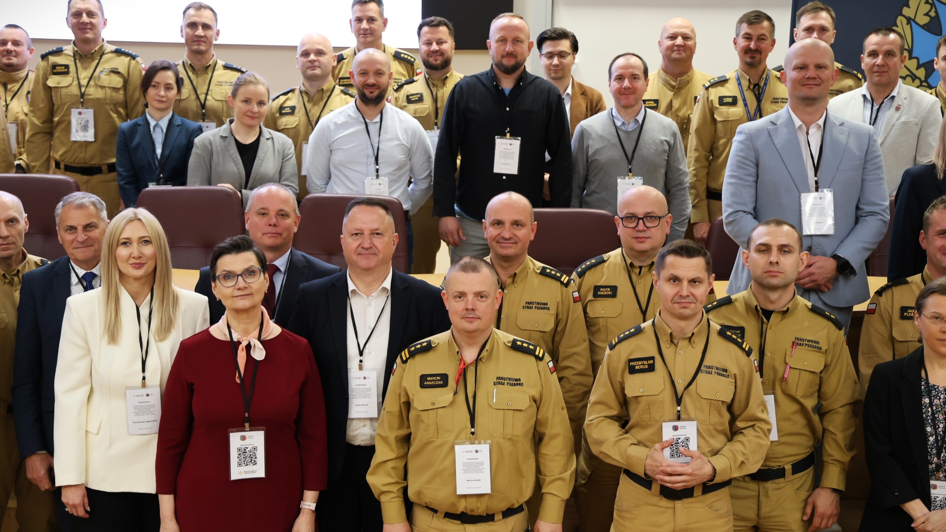 18 maja 2026 r. w Akademii Pożarniczej odbyła się konferencja poświęcona zagadnieniom ochrony ludności i obrony cywilnej