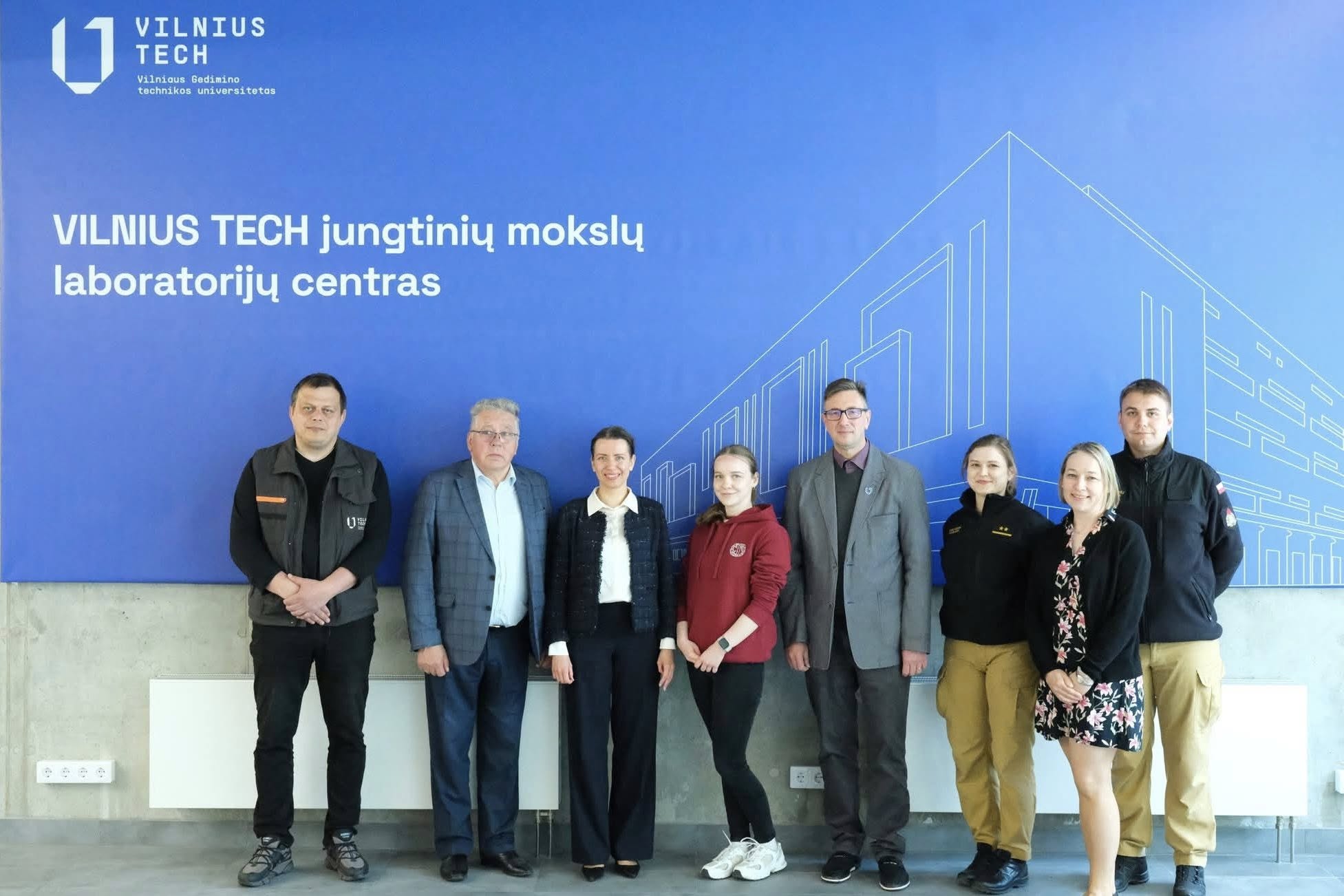 Wizyta przedstawicieli Akademii Pożarniczej w Vilnius Gediminas Technical University w ramach programu Erasmus+