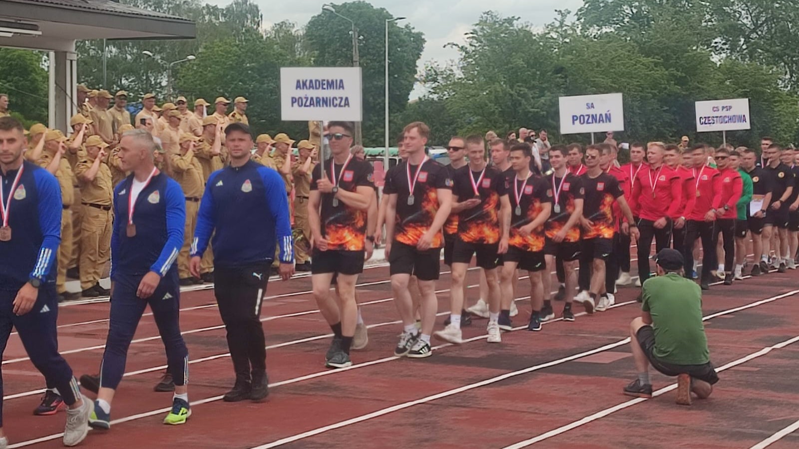 Reprezentacja Akademii Pożarniczej na 42. Mistrzostwach Polski w Sporcie Pożarniczym