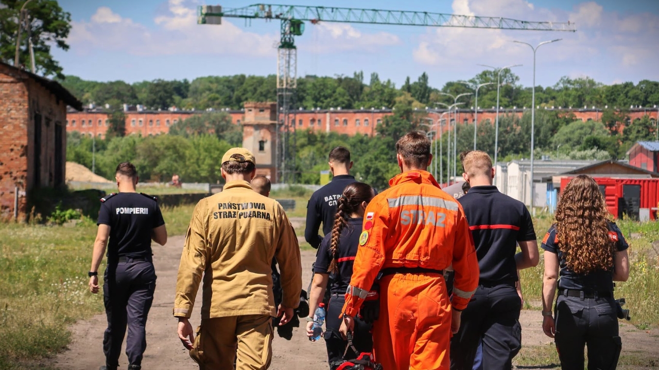 Day Four of the UCPM Exchange of Young Firefighters – Students Learning from Students
